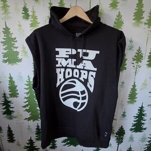 Puma Sleeveless Knit Hoodie